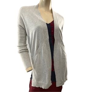 All Saints- Gray Open Front Cardigan Sweater- xs